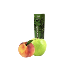 Elf Bar LUX 2000 Apple Peach (Яблоко Персик) Одноразовый POD
