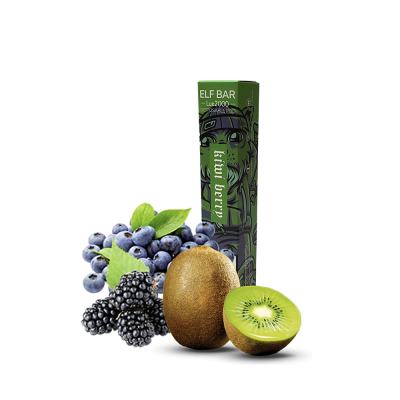 Elf Bar LUX 2000 Kiwi Berry (Киви Ягода) Одноразовый POD