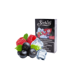 Табак Serbetli Ice Raspberry Acai (Ледяные Малина Асаи, 50 г)