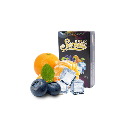 Табак Serbetli Ice Tangerine Blueberry (Мандарин Черника Лёд, 50 г)