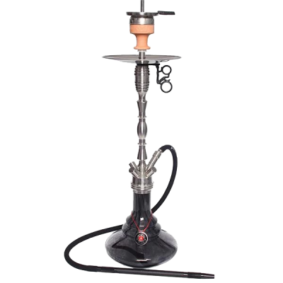 Кальян Amy SS 08 Black (чорний, повний комплект)