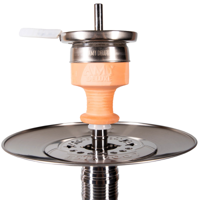 Кальян Amy SS 08 Black (чорний, повний комплект)