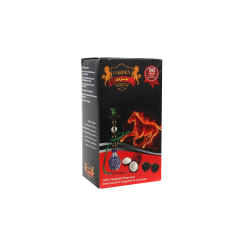 Кокосовый уголь для кальяна Garden маленький кубик (1 кг, 96 шт, р22)