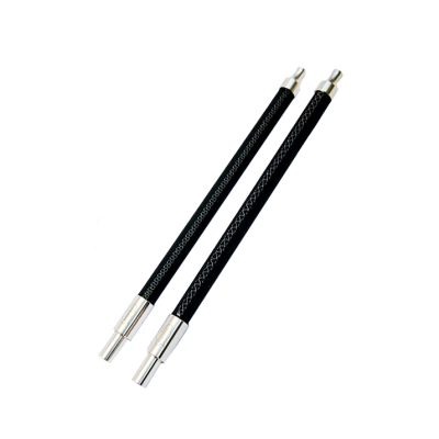 Мундштук для кальяна из кожи Khmara Corium Perforation (Чёрный)