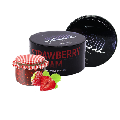 Табак 420 Strawberry Jam (Клубничное Варенье, 40 г)