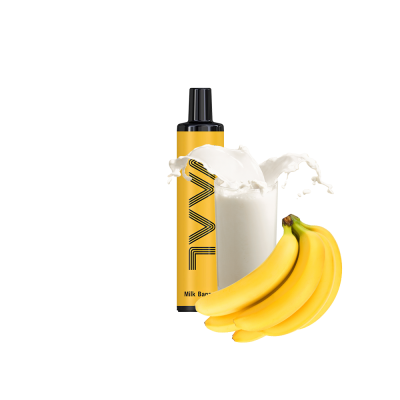 VAAL 1500 Milk Banana (Молоко Банан) Одноразовый POD