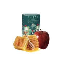 Elf Bar Christmas Edition TE5000 Honey Apple (Медовое Яблоко) Одноразовый POD