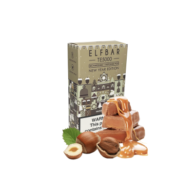 Elf Bar Christmas Edition TE5000 Hazel Toffee (Хейзел Тоффи) Одноразовый POD
