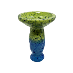 Глиняная чаша GrynBowls Spawn Light Blue Yellow (синий с жёлтым)