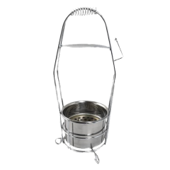 Корзина для угля Garden Silver (Металлик)