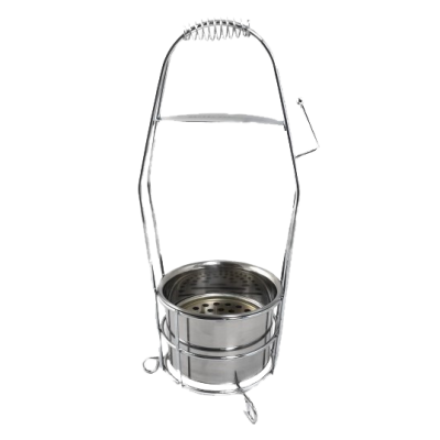 Корзина для угля Garden Silver (Металлик)