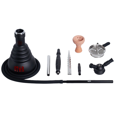 Кальян Amy 4-Stars 410 Red (красный, полный комплект)