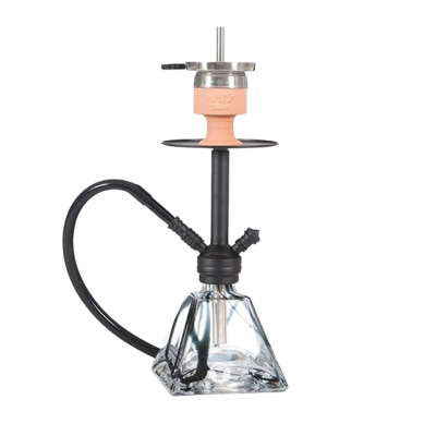 Кальян Amy Deluxe 652 Black (чёрный, полный комплект)