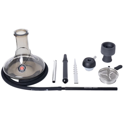 Кальян Amy Deluxe 121.02 Black (чорний, повний комплект)