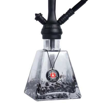 Кальян Amy Deluxe 038R Clear (прозрачный, полный комплект)