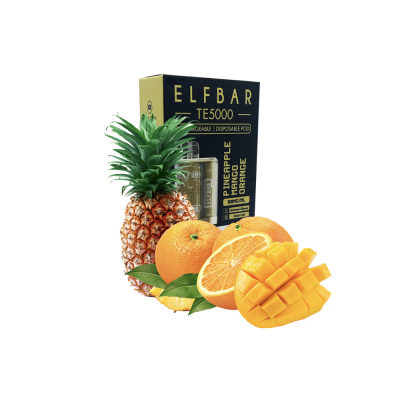 Elf Bar TE5000 Pineapple Mango Orange (Ананас Манго Апельсин) Одноразовый POD
