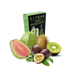 Elf Bar TE5000 Kiwi Passion Fruit Guava (Киви Маракуйя Гуава) Одноразовый POD