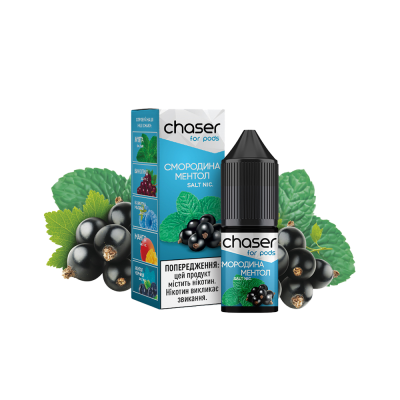 Жидкость Chaser Blackcurrant Menthol (Смородина Ментол, 50 мг, 10 мл)
