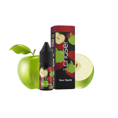 Жидкость Chaser Lux Sour Apple (Кислое Яблоко, 50 мг, 11 мл)