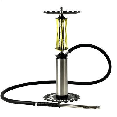 Кальян Trumpet Hookah Rider Still Yellow (жёлтый, полный комплект)