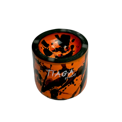 Глиняная чаша Tiaga Hookah Fire hurricane (Оранжевый)