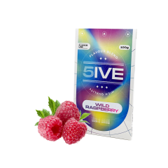 Кальянная чайная смесь 5ive tea Wild raspberry (Дикая малина, 100 г)