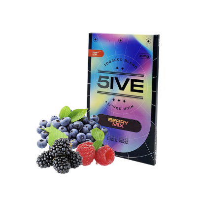 Тютюн 5ive hard line Berry mix (Ягідний мікс, 100 г)