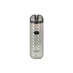 Smok Nord 50W 1800 Silver Carbon Fiber (Металлик, с картриджем) Многоразовый POD
