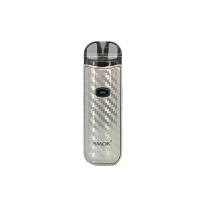 Smok Nord 50W 1800 Silver Carbon Fiber (Металлик, с картриджем) Многоразовый POD