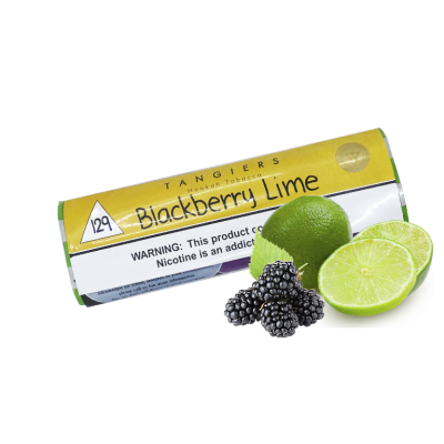 Тютюн Tangiers Noir №129 Blackberry Lime (Ожина Лайм, 250 г)