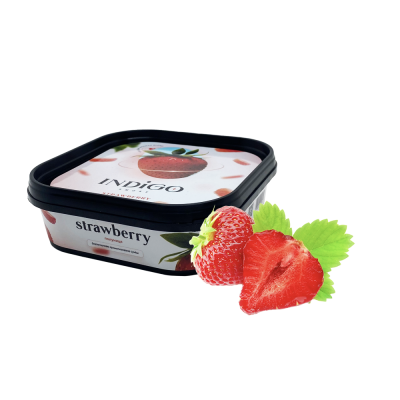 Кальянная чайная смесь Indigo Smoke Strawberry (Клубника, 100 г)
