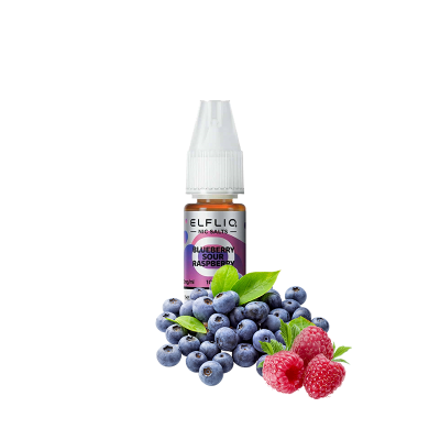 Жидкость Elfliq Blueberry Sour Raspberry (Черника Кислая малина, 10 мл)