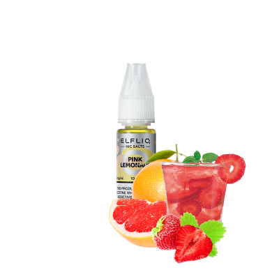 Жидкость Elfliq Pink Lemonade (Розовый лимонад, 10 мл)