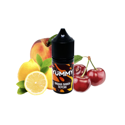Жидкость YUMMY Вишня Лимон Персик (30 мл)