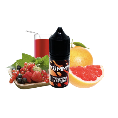 Жидкость YUMMY Грейпфрутовый сок с ягодами (30 мл)