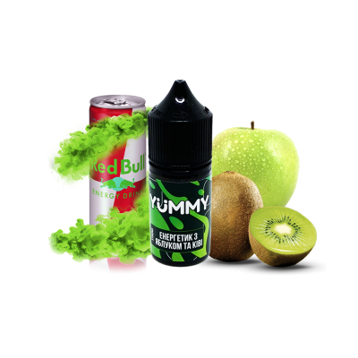 Жидкость YUMMY Энергетик с Яблоком и Киви (30 мл)