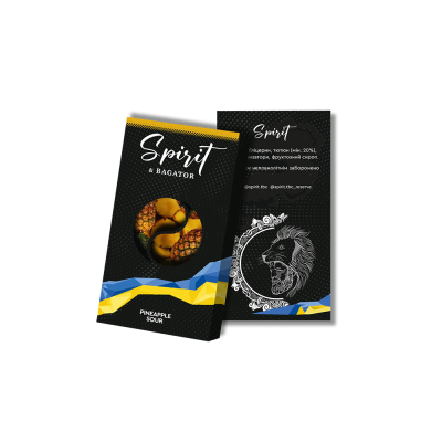Тютюн Spirit Bagator Pineapple Sour (Кислий Ананас, 40 г)