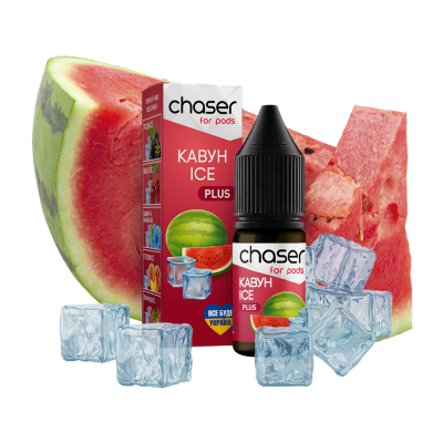 Жидкость Chaser Watermelon Ice Plus (Арбуз Лёд, 50 мг, 10 мл)