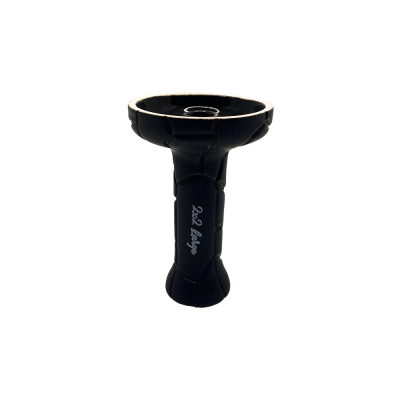 Глиняная чаша 2x2Hookah Large Turtle Black (Чёрный)