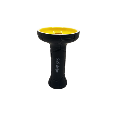 Глиняная чаша 2x2Hookah Large Turtle Yellow (Жёлтый)