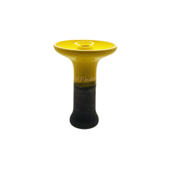 Глиняная чаша 2x2Hookah Medium Graphit yellow (Жёлтый)