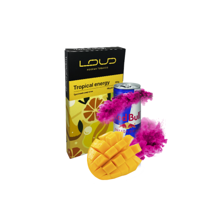 Тютюн Loud Tropic Energy (Тропічний Енергетик, 100 г)