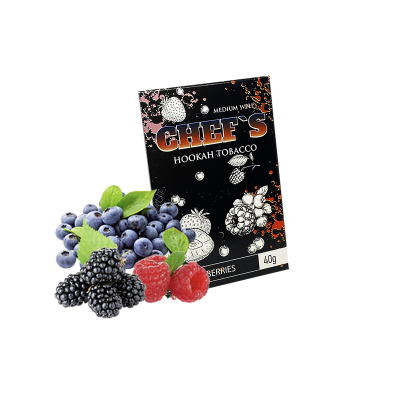 Табак Chefs Berries (Ягоды, 40 г)