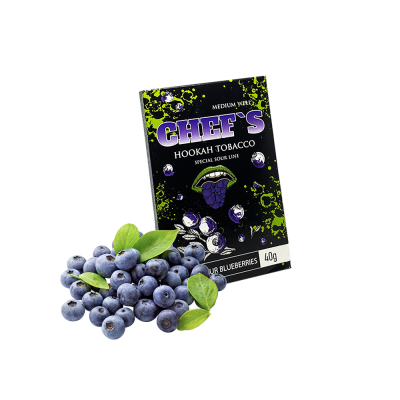 Тютюн Chefs Blueberry (Чорниця, 40 г)