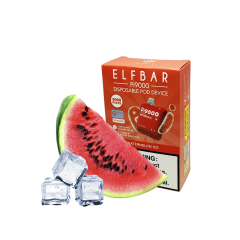 Elf Bar Pi9000 Watermelon ice (Арбуз Лёд) Одноразовый POD