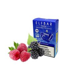 Elf Bar Pi9000 Berry raspberry (Малина Ежевика) Одноразовый POD