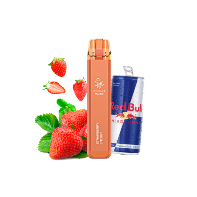 Elf Bar NC1800 Strawberry Energy (Клубника Энергетик) Одноразовый POD