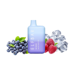 Elf Bar ВС4000 Blue Razz Ice (Блю Разз Айс) Одноразовый POD
