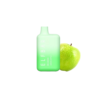 Elf Bar ВС4000 Green Apple (Зеленое Яблоко) Одноразовый POD