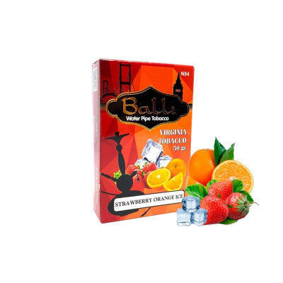 Тютюн Balli Strawberry Orange Ice (Полуниця Апельсин Лід, 50 г)